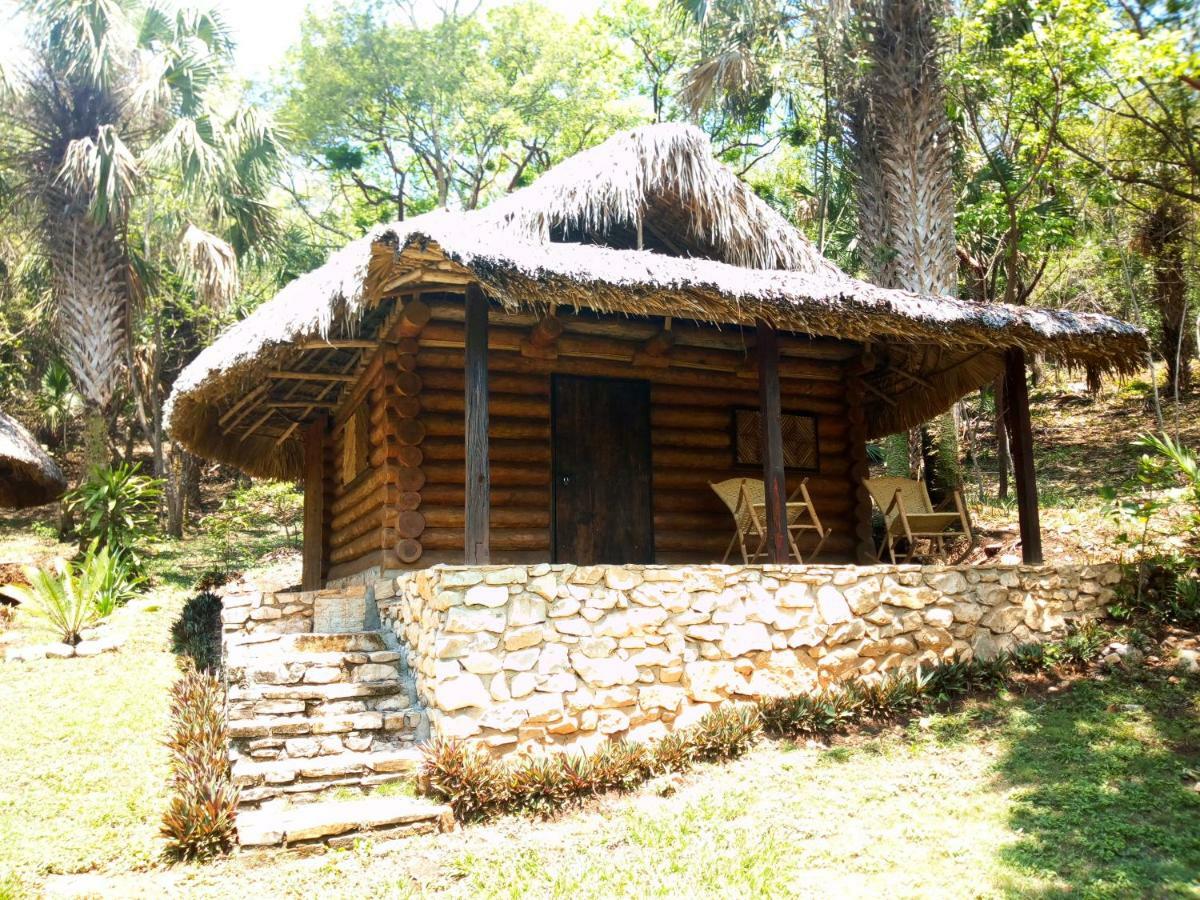 Cabanas Sierraverde Huasteca Potosina'Palo De Rosa Villa Tamasopo Buitenkant foto